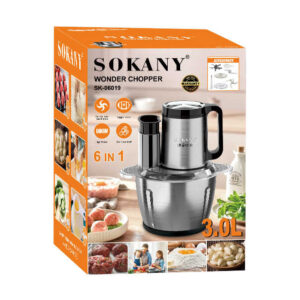 Sokany 6 in 1 Wonder chopper